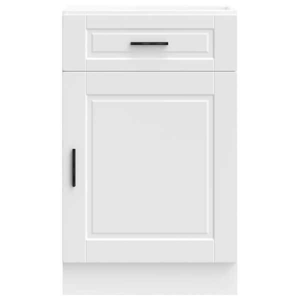 vidaXL Armoire de cuisine Porto blanc bois d'ing&eacute;nierie