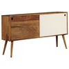 vidaXL Buffet Bois de Sesham massif 118x30x66 cm