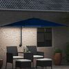 vidaXL Parasol de jardin Azur 248,5 x 247,5 x 160 cm