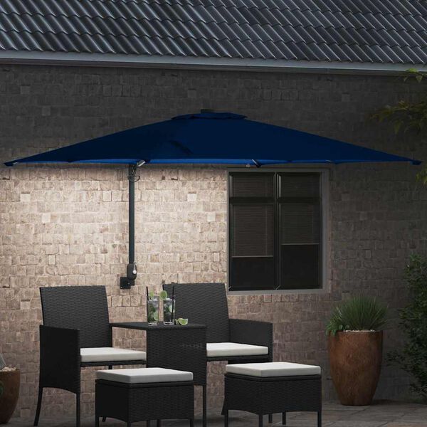 vidaXL Parasol de jardin Azur 248,5 x 247,5 x 160 cm