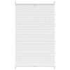 vidaXL Store pliss&eacute; 80x125 cm Blanc