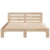vidaXL Cadre de lit sans matelas 140x200 cm bois massif de pin