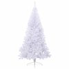 vidaXL Sapin de No&euml;l artificiel avec 300 LED Blanc 240 cm PVC et Acier