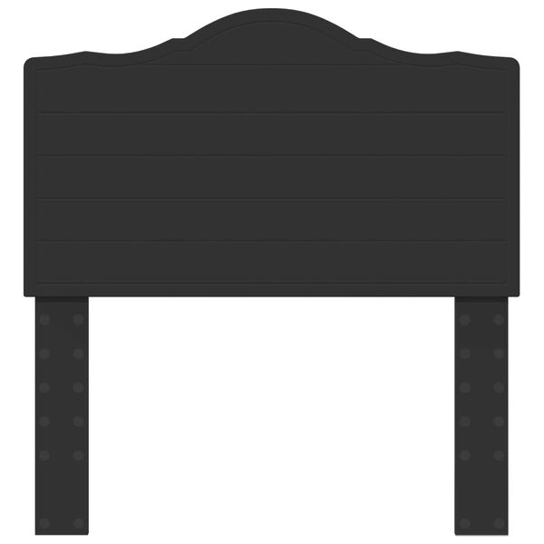 vidaXL T&ecirc;te de lit Ch&ecirc;ne noir 75 cm Bois d'ing&eacute;nierie