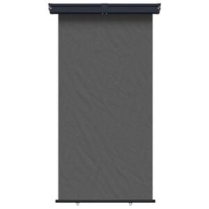 vidaXL Store lat&eacute;ral de balcon 160 x 250 cm 100% polyester fer acier