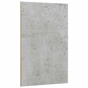 vidaXL Panneaux d&eacute;coratifs 12 pi&egrave;ces Gris b&eacute;ton 40 x 60 x 0,27 cm