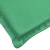 vidaXL Coussin de chaise longue vert 200x50x3 cm tissu oxford