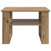 vidaXL Table basse Ch&ecirc;ne artisanal 64 x 54 x 44 cm Bois d'ing&eacute;nierie