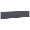 vidaXL Bordures pelouse 10pcs anthracite 20x103cm acier lamin&eacute; &agrave; froid