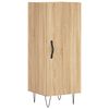 vidaXL Buffet haut Ch&ecirc;ne sonoma 34,5x34x180 cm Bois d'ing&eacute;nierie