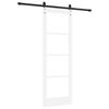 vidaXL Porte coulissante Blanc 73,5 x 211 cm