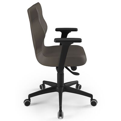 Entelo Chaise de bureau ergonomique Perto Black Vero 03 Gris