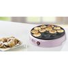 Bestron Appareil &agrave; poffertjes hollandais APFM700SDP 800 W Rose