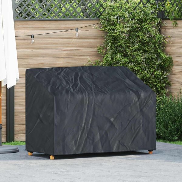 vidaXL Housse de banc de jardin 134 x 70 x 65 / 94 cm Tissu Oxford 420D