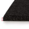 vidaXL Paillasson Fibre de coco 17 mm 100 x 200 cm Noir