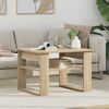 vidaXL Table basse Ch&ecirc;ne Sonoma 64 x 54 x 44 cm Bois d'ing&eacute;nierie