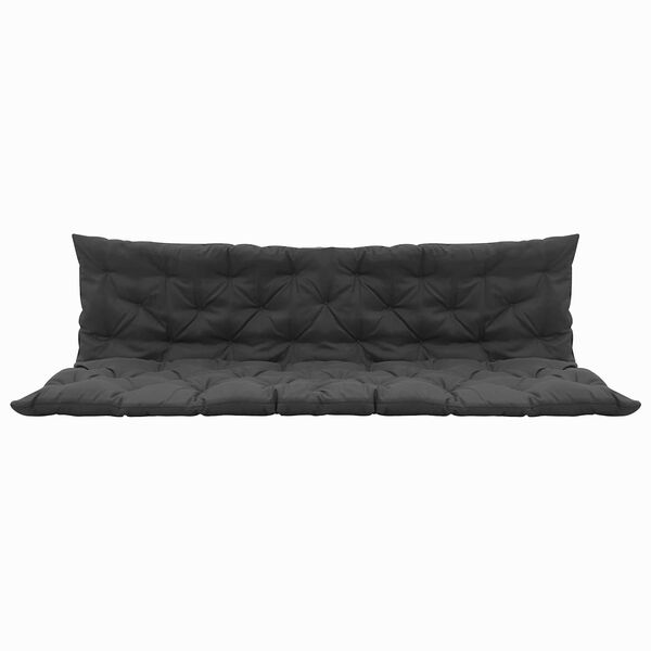 vidaXL Coussin de Chaise Balan&ccedil;oire Anthracite 200 x 49 x 6 cm