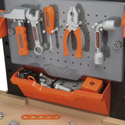Établi De Bricolage Enfant Smoby Black+Decker - 95 Accessoires, Avec Perceuse Et Scie, à Partir De 3 Ans