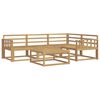 vidaXL Ensemble de canap&eacute;s d'ext&eacute;rieur 5 pcs Blanc 79 x 79 x 37 cm