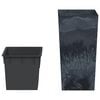 vidaXL Jardini&egrave;re et int&eacute;rieur amovible anthracite PP aspect b&eacute;ton