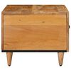 vidaXL Table basse Naturel 80 x 50 x 40 cm Bois de mangue massif
