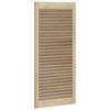 vidaXL Porte de Cabinet avec porte 2 pcs Naturel 140.5 x 2.1 x 49.5 cm