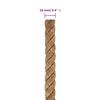 vidaXL Corde de jute 50 m de long 10 mm d'épaisseur