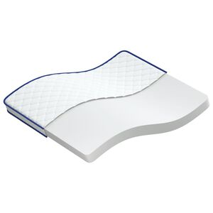 vidaXL Matelas en mousse &agrave; m&eacute;moire de forme 200 x 160 x 17 cm doux