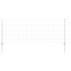 vidaXL Cl&ocirc;ture sauvage avec poteaux 25 x 1,5 m (l x h)