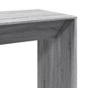 vidaXL Table de bar sonoma gris 102x50x103,5 cm bois d'ingénierie