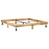 vidaXL Cadre de lit sans matelas bois de manguier massif 200x200 cm