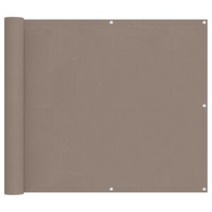 vidaXL &Eacute;cran de balcon 90 x 200 cm Oxford alu enduit de PU
