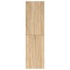 vidaXL Meubles TV 2 pcs Ch&ecirc;ne sonoma 30,5x30x110 cm Bois d&rsquo;ing&eacute;nierie