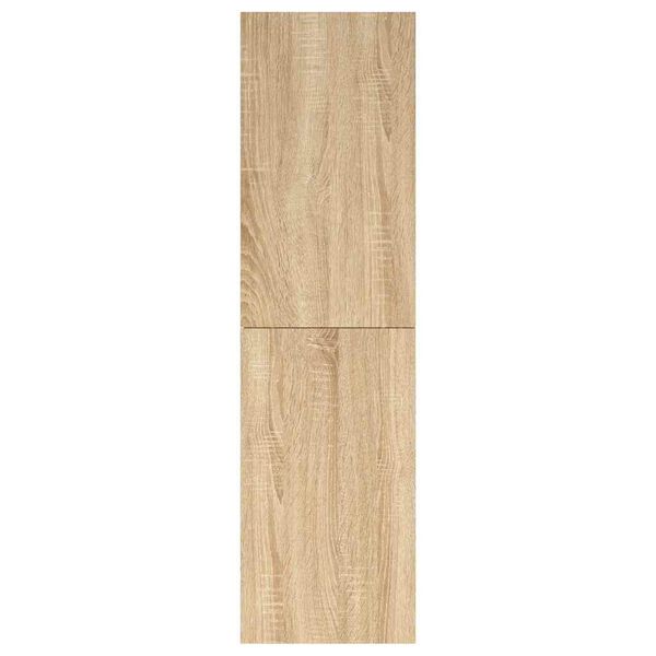 vidaXL Meubles TV 2 pcs Ch&ecirc;ne sonoma 30,5x30x110 cm Bois d&rsquo;ing&eacute;nierie