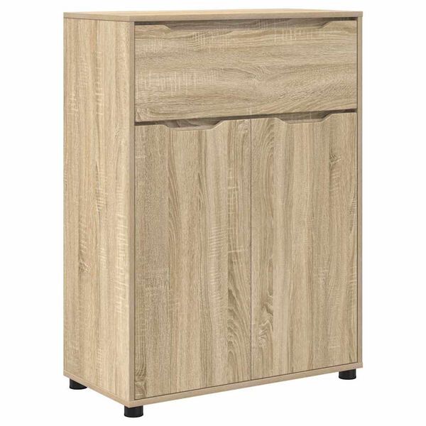vidaXL Cabinet de salle de bain Ch&ecirc;ne Sonoma 72,5 x 36,5 x 100 cm