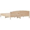 vidaXL Cadre de lit sans matelas 200x200 cm bois massif de pin