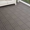 vidaXL Carreau de terrasse 11 pcs Marron fonc&eacute; 30 x 30 cm WPC