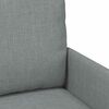 vidaXL Canap&eacute;s avec coussin 110cm Gris clair Contreplaqu&eacute;