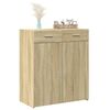 vidaXL Buffet chêne sonoma 80x42,5x93 cm bois d'ingénierie