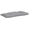 vidaXL Coussins de palette lot de 2 gris tissu