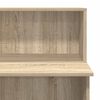 vidaXL Bureau de réception Chêne Sonoma 100x50x103,5 cm Bois d'ingénierie