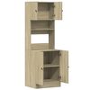 vidaXL Armoire de cuisine chêne sonoma 60x50x180 cm bois d'ingénierie