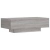 vidaXL Table basse sonoma gris 100x49,5x31 cm bois d'ing&eacute;nierie
