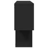 vidaXL Étagère murale noir 100x20x53 cm bois d'ingénierie