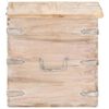 vidaXL Coffre 40x40x40 cm Bois d'acacia solide