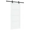 vidaXL Porte coulissante ORKDAL 86 x 198,5 cm Bois d'ing&eacute;nierie