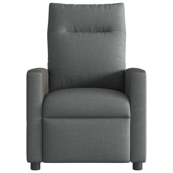 vidaXL Fauteuil de massage inclinable Gris foncé 69 x 86 x 100 cm