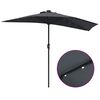 vidaXL Parasol de jardin Anthracite 294 x 150 x 224 cm