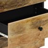 vidaXL Table de chevet 50x33x60 cm bois de manguier massif