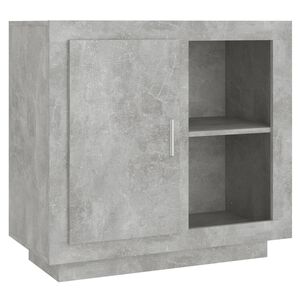 vidaXL Buffet Gris b&eacute;ton 80x40x75 cm